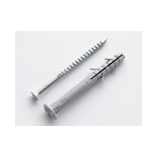 Дюбель з ударним шурупом, поліпр, гриб, mf 6,0*60