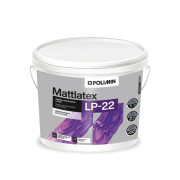 Фарба інтерєрна LP-22 MATTLATEX база А для стін та стель, 14 кг.