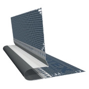 Профіль ПВХ дилатаційний кутовий з сіткою OFITEX 2м